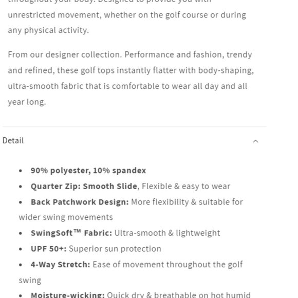 Acegolfs 1/4 Zip Ladies Golf Shirt - Picture 4 of 8